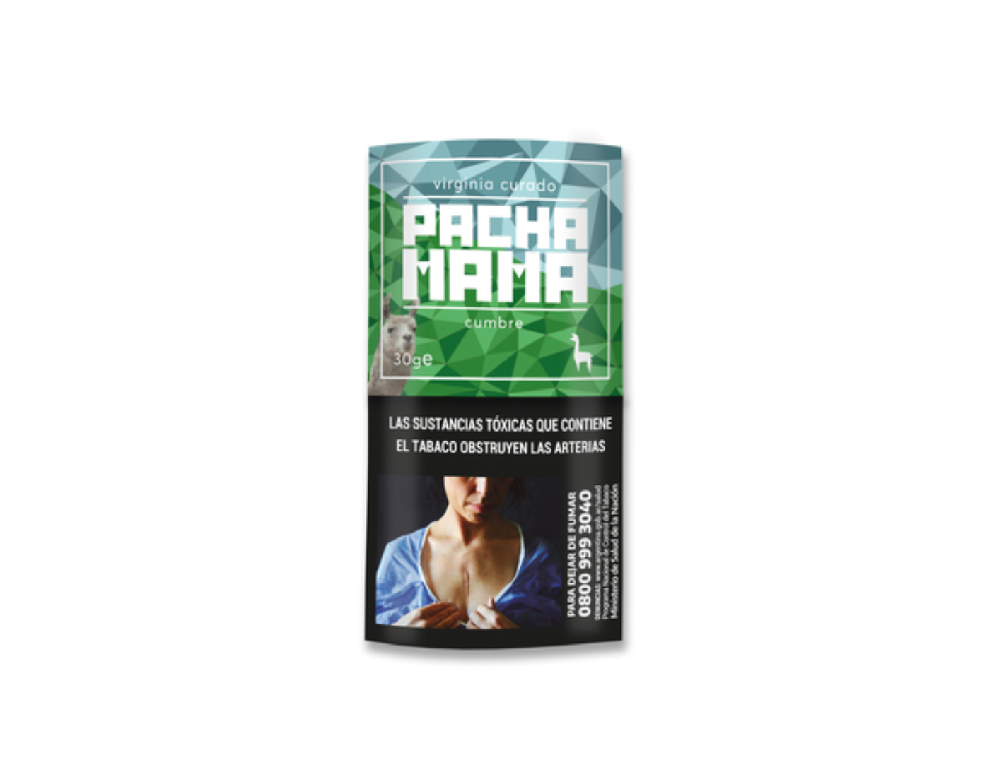DISC TABACO PACHAMAMA CUMBRE 30GR image number 0