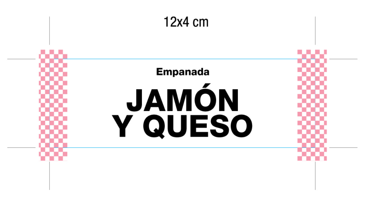 CARTEL IDENTIFICAR SABORES PS JAMON Y QUESO image number 0