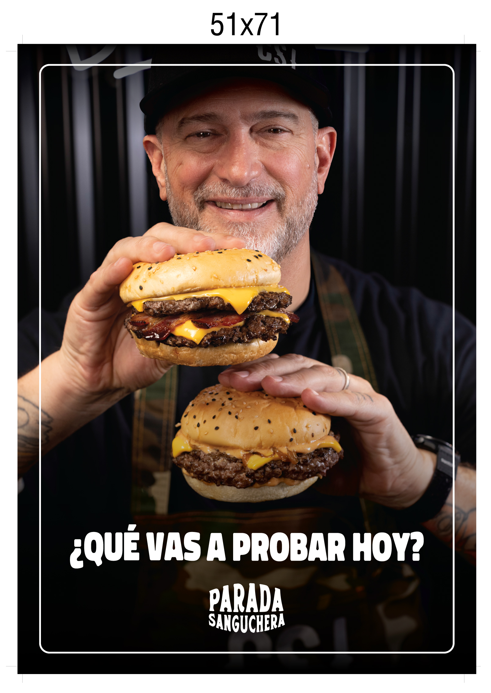AFICHE RECTO BURGER PS EXPRESS image number 0