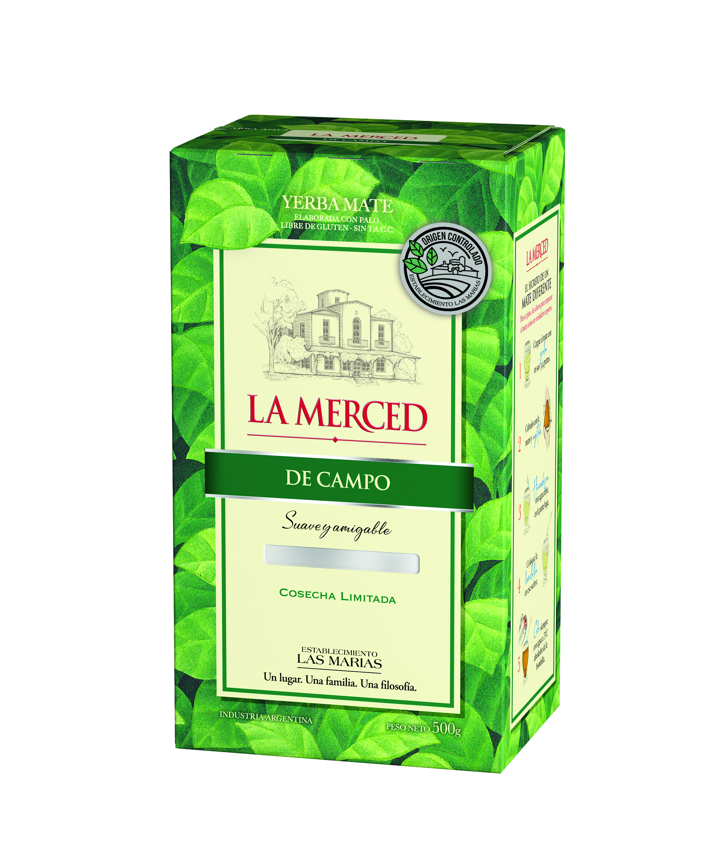 LA MERCED CAMPO YERBA 500GR image number 0