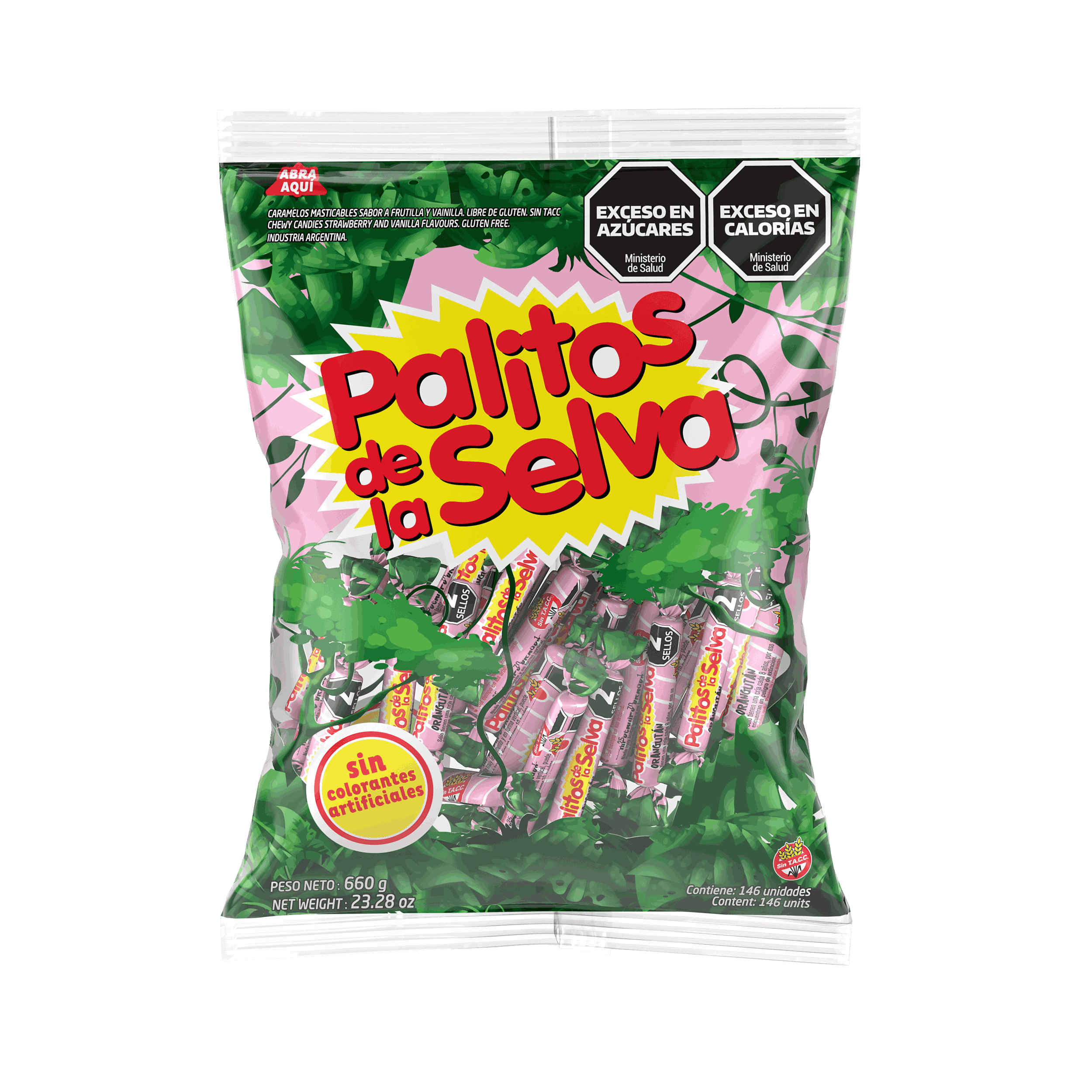 PALITOS DE LA SELVA CARAM MAST 660GR image number 0