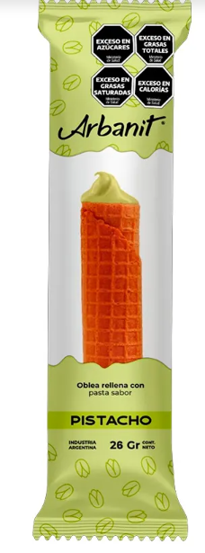 ARBANIT CUBANITO PISTACHO 26GR image number 0