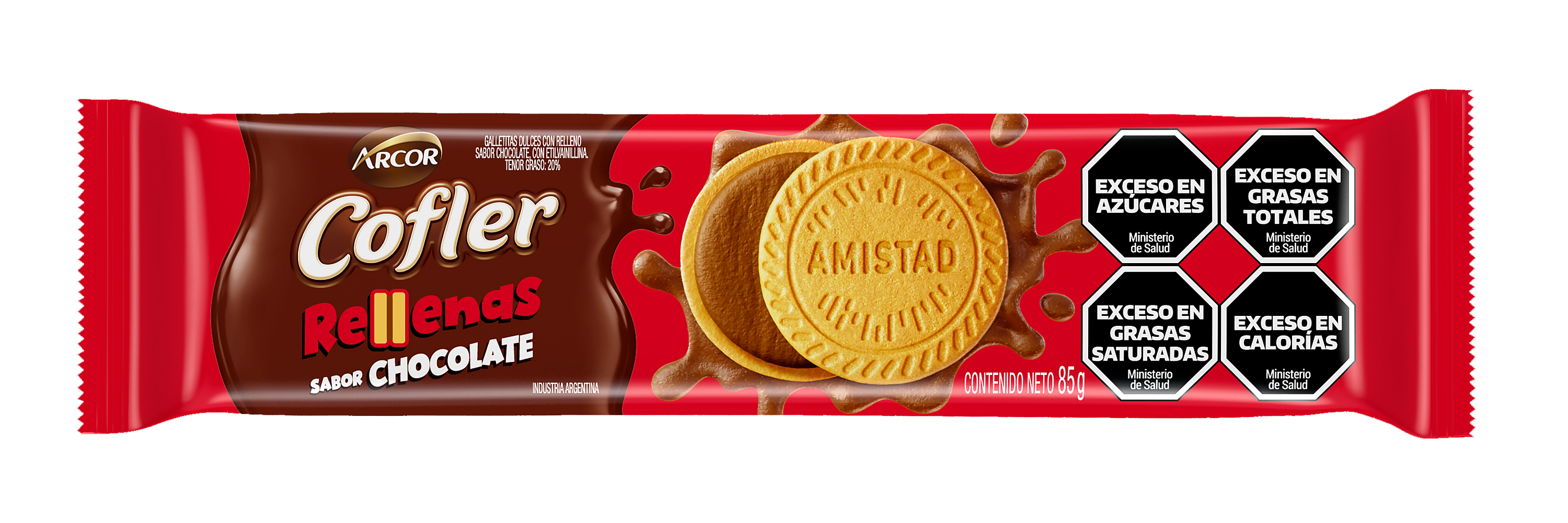 COFLER GALL RELLENA CHOCOLATE 85GR image number 0