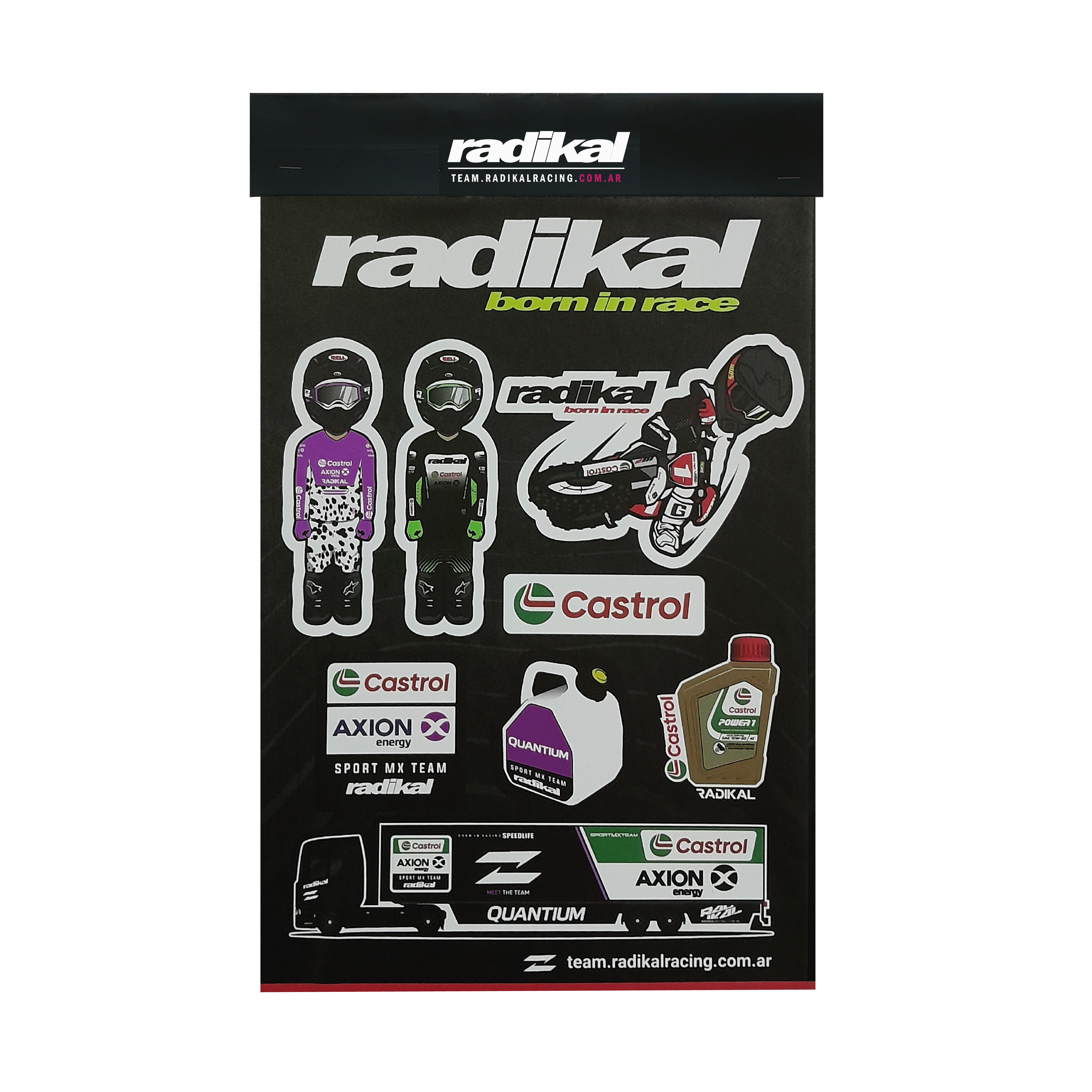 PLANCHA STICKERS TEAM image number 0