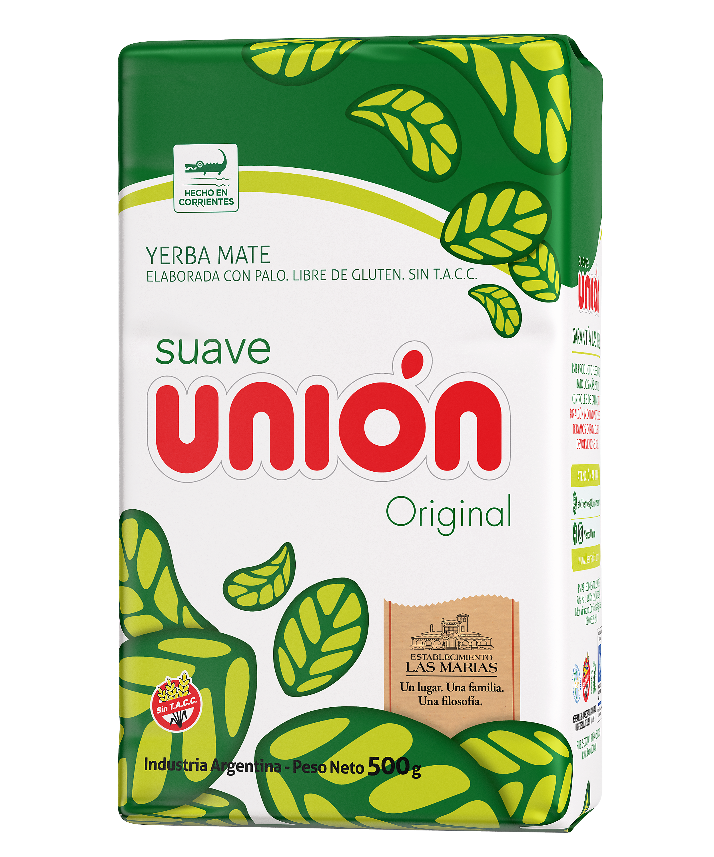 UNION YERBA 4FLEX 5OOGR image number 0