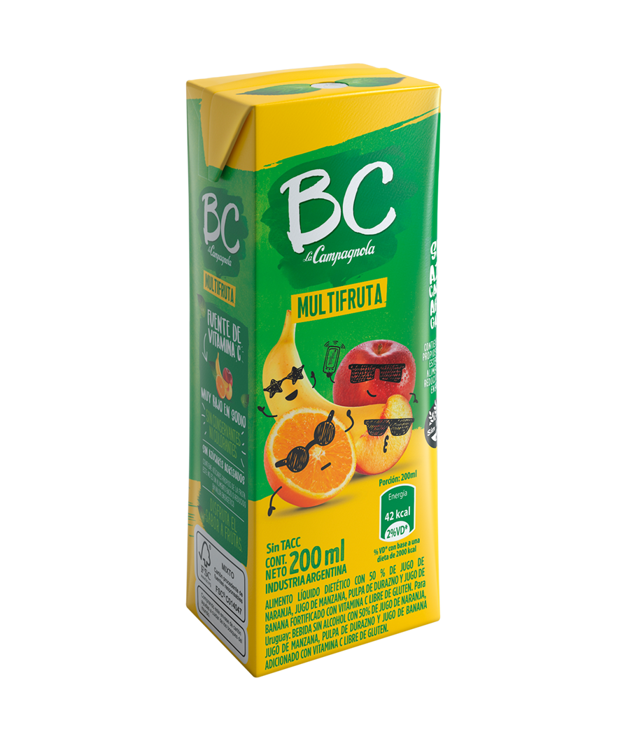 BC MULTIFRUTA 200ML image number 0