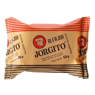 JORGITO ALFAJOR CHOCOLATE 55GR image number 0