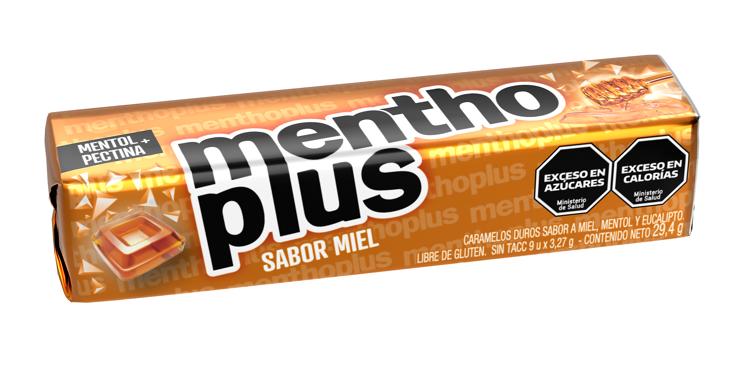 MENTHOPLUS CARAMEL MIEL 29.4GR image number 0