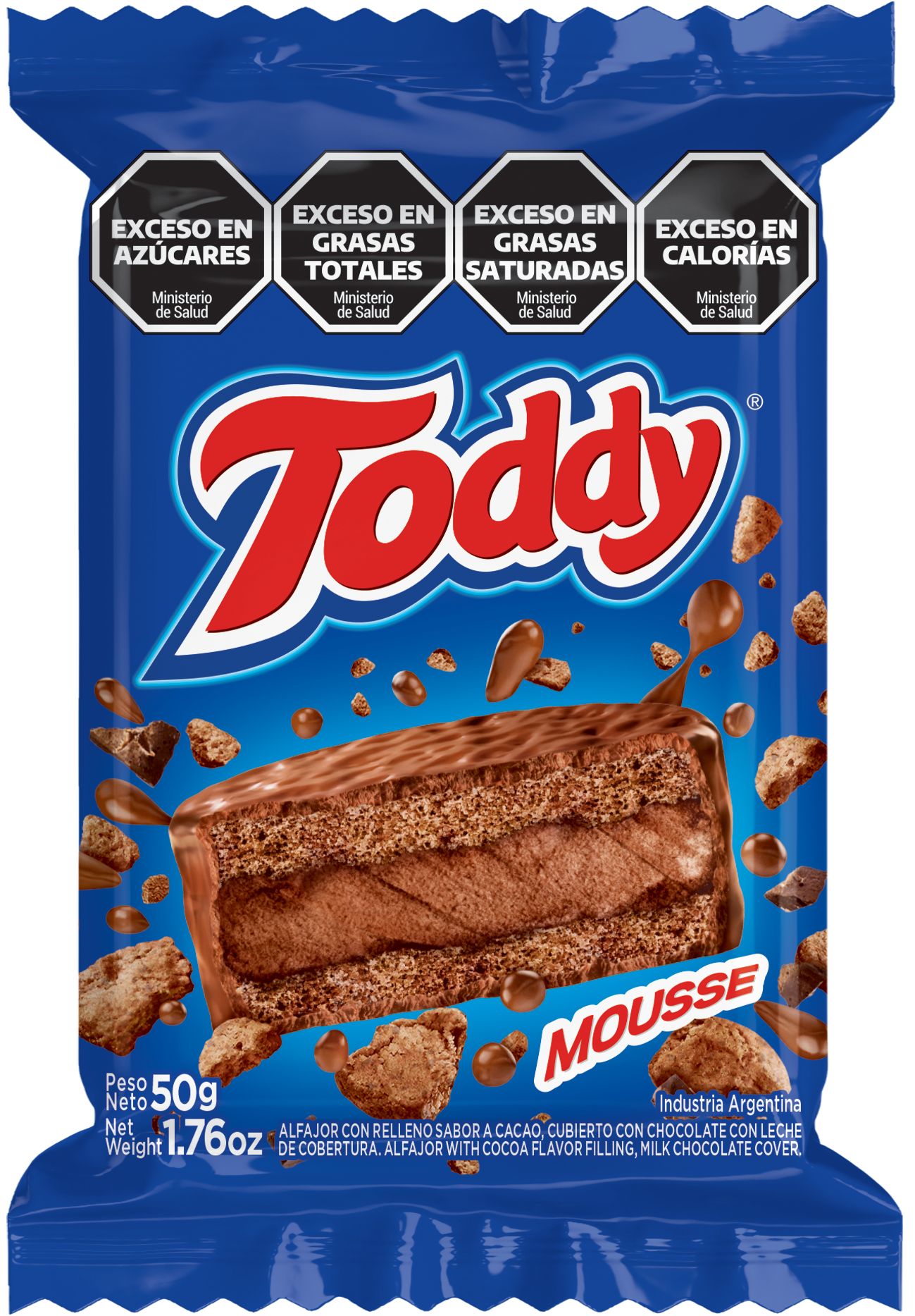 TODDY ALFAJOR MOUSSE 50GR image number 0