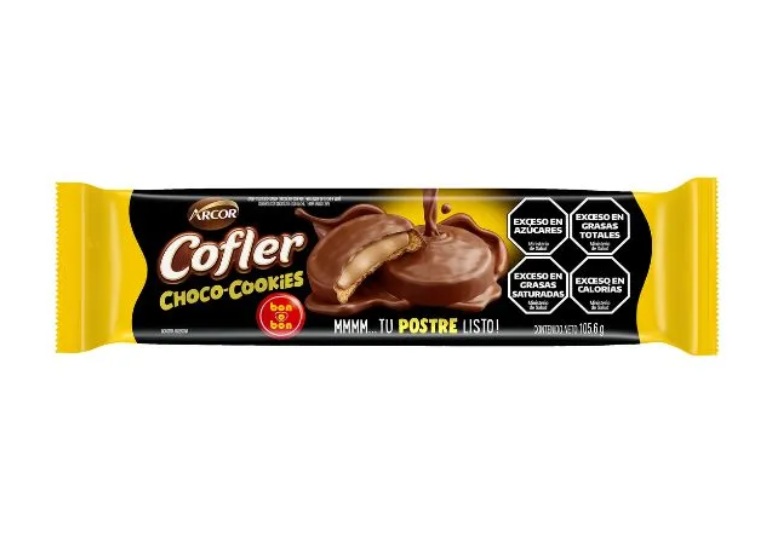 COFLER GALL CHOCO-COOKIES BON O BON 105.6GR image number 0