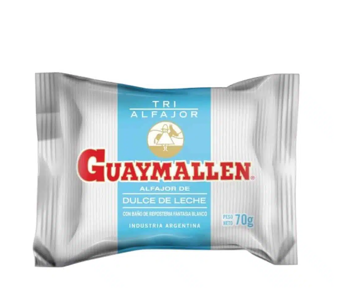 GUAYMALLEN ALFAJOR BLANCO TRIPLE 70GR image number 0