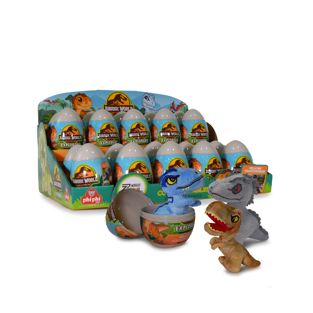 PP TOYS JURASSIC WORLD EN HUEVO SORPRESA image number 0