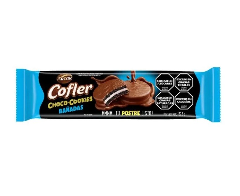 COFLER GALL CHOCO-COOKIES BA&Ntilde;ADA 132.8GR image number 0
