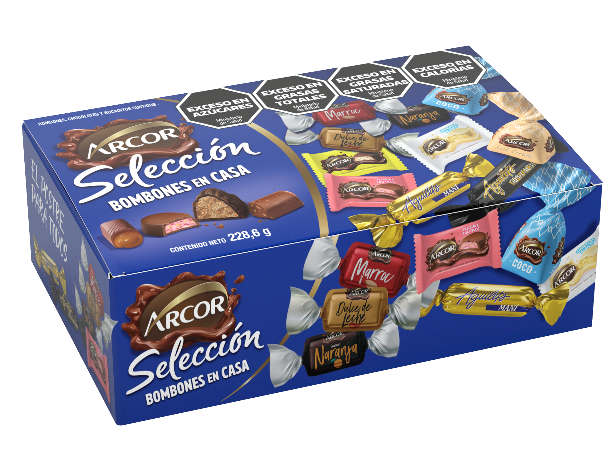 ARCOR CAJA REGALO BOMBONES SELEC 228.6GR I&O image number 0