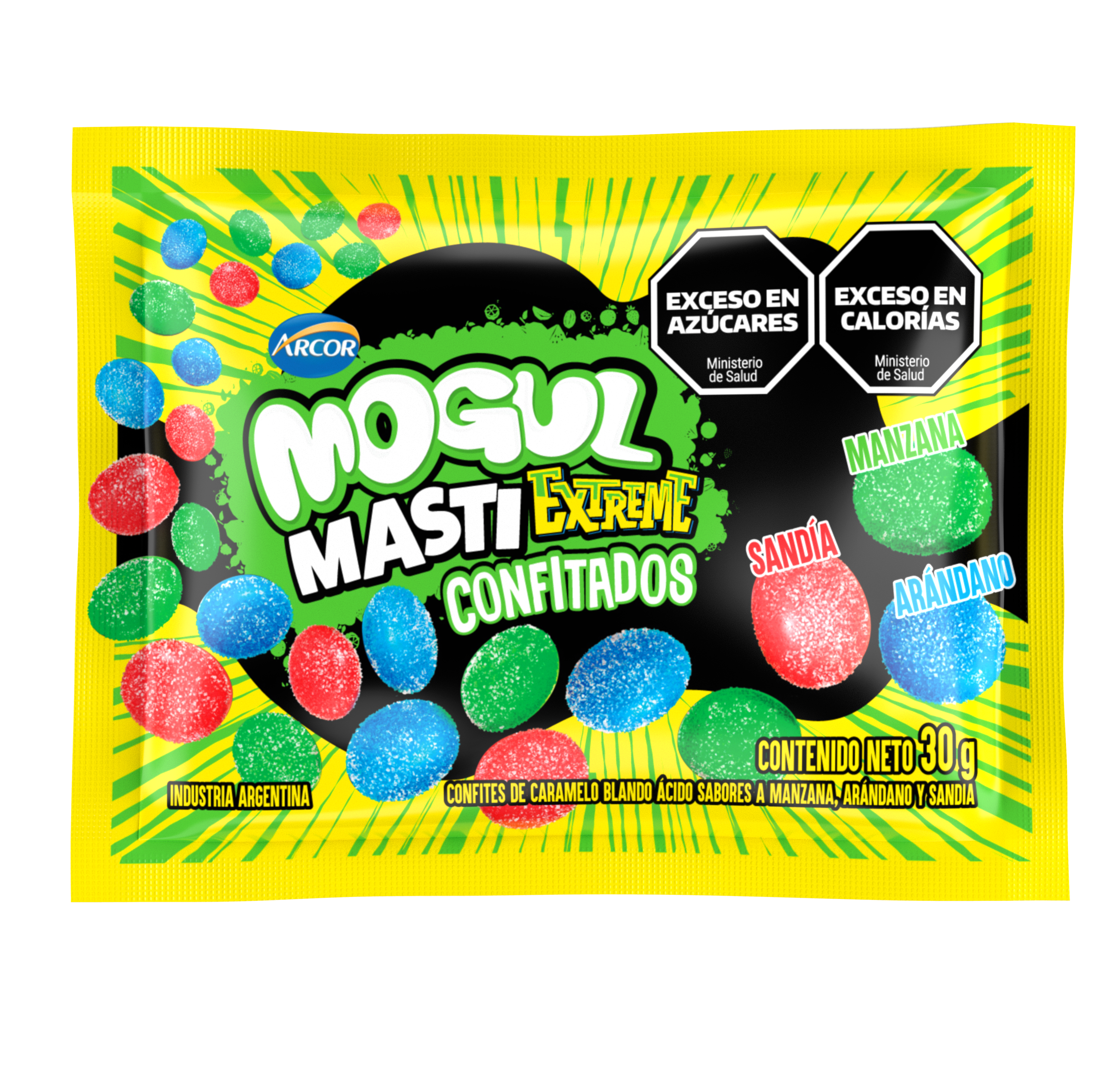 MOGUL MASTI CONFITADOS EXTREME 30GR image number 0
