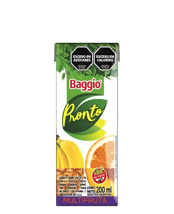 BAGGIO MULTIFRUTA 200ML image number 0