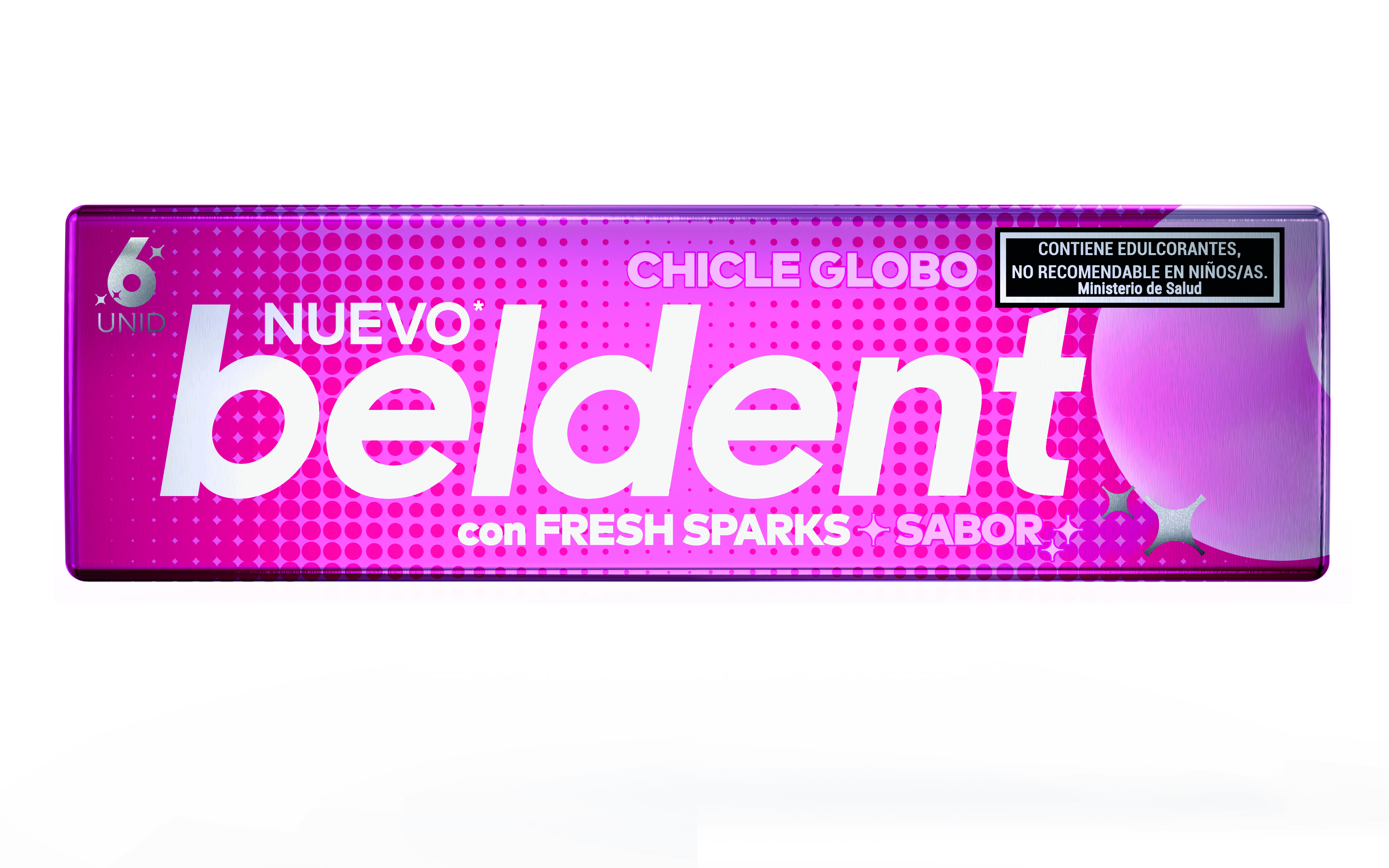 BELDENT FRESH SPARKS GLOBO 10GR image number 0