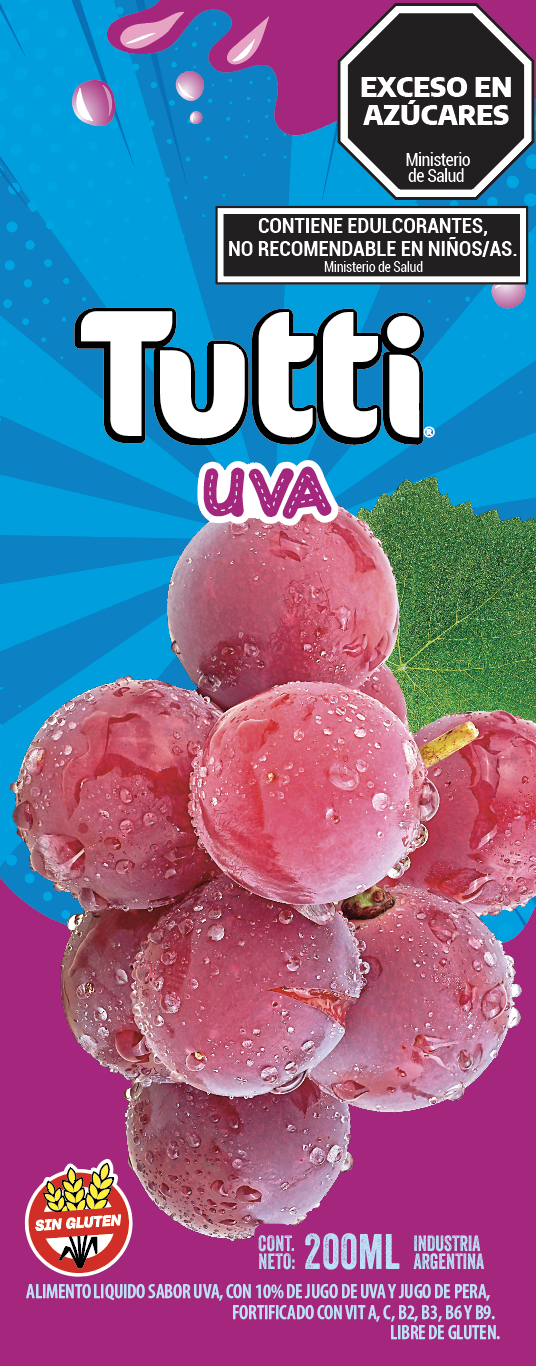 DISC TUTTI UVA 200ML image number 0
