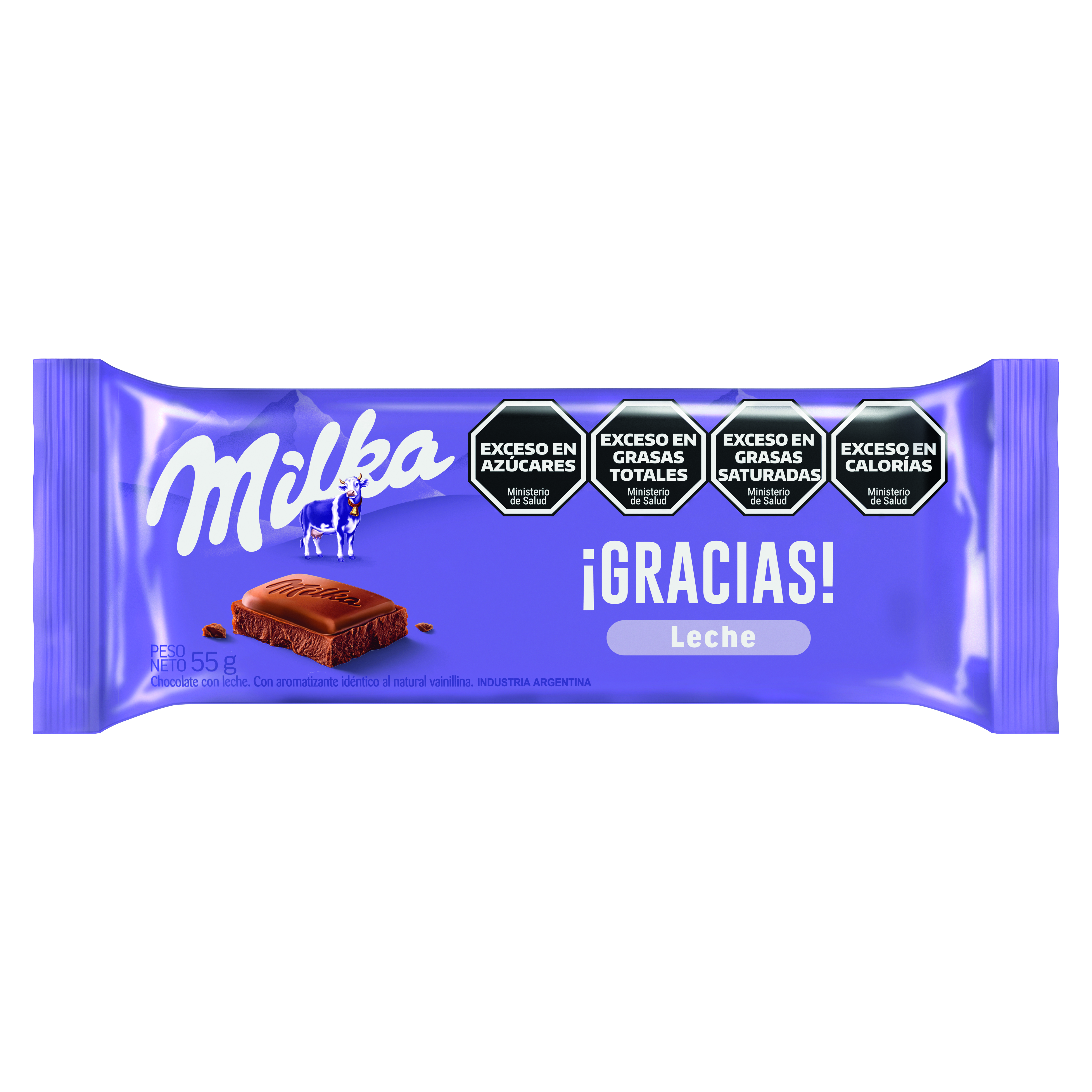 MILKA CHOCOLATE LECHE 55GR image number 0