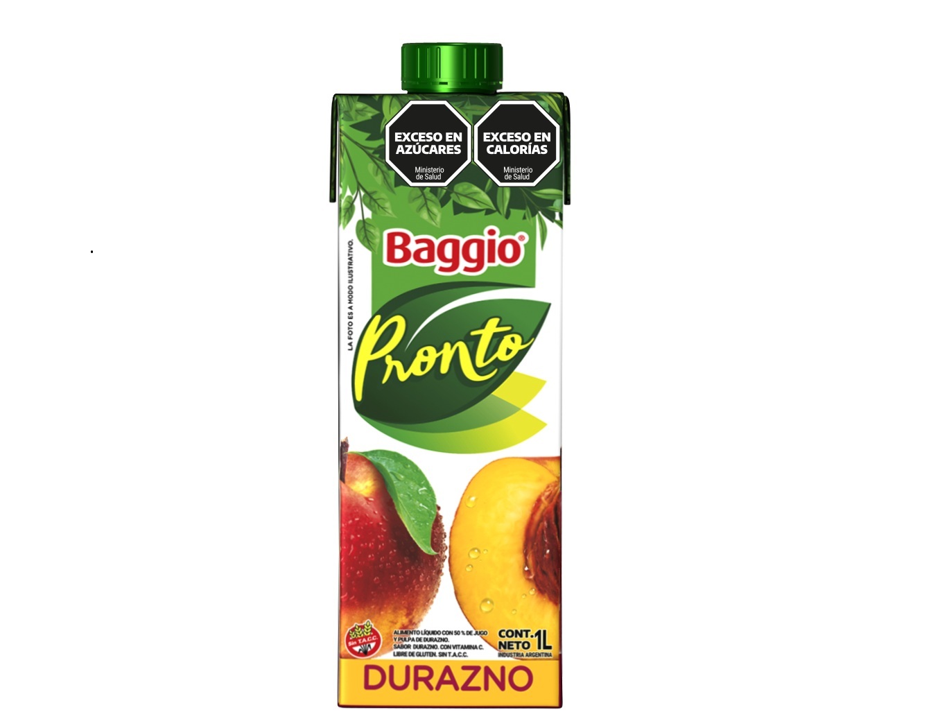 BAGGIO DURAZNO 1L image number 0