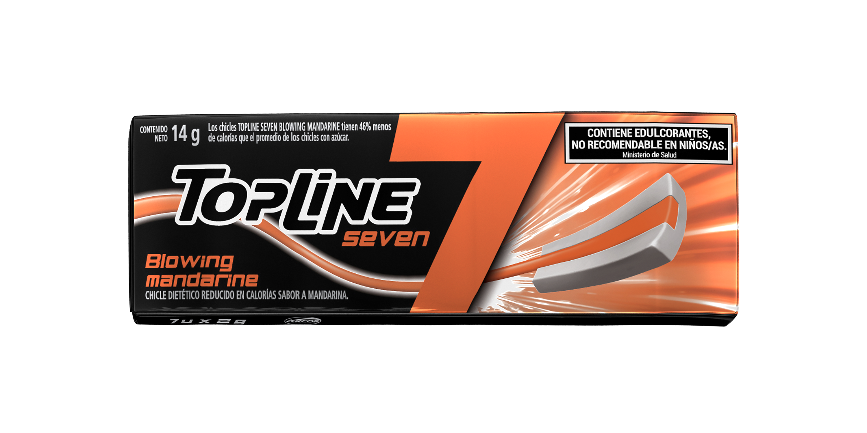 TOPLINE 7 MANDARINE 14GR image number 0