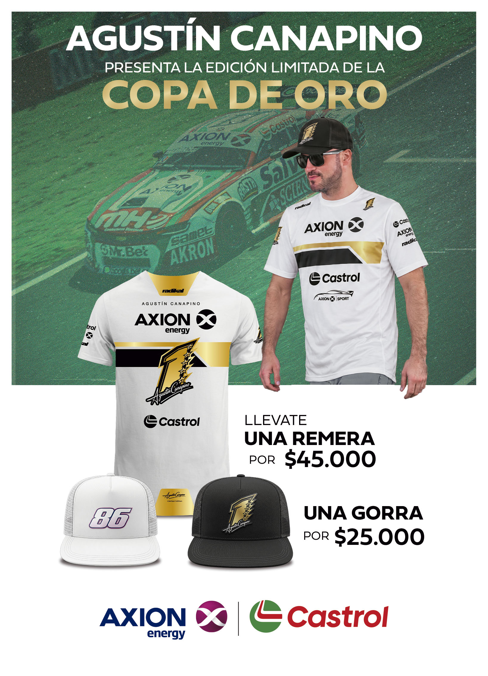 KIT CANAPINO COPA DE ORO image number 0