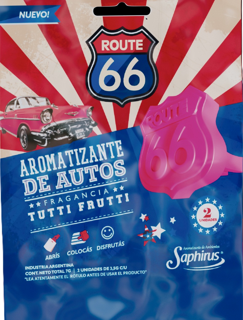 AROMATIZANTE ROUTE 66 TUTTI FRUTTI image number 0