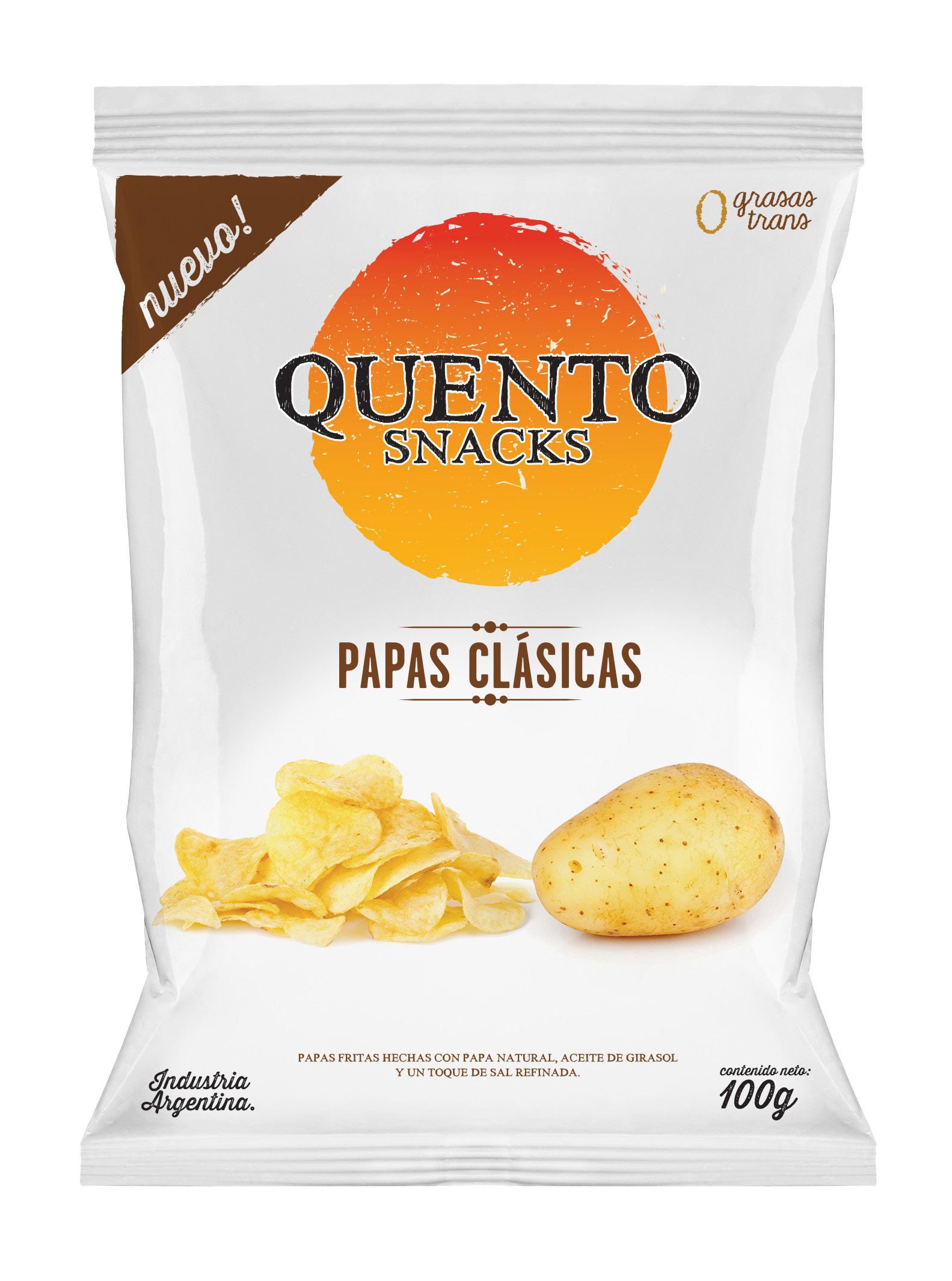 QUENTO PAPAS CLASICAS 100GR image number 0