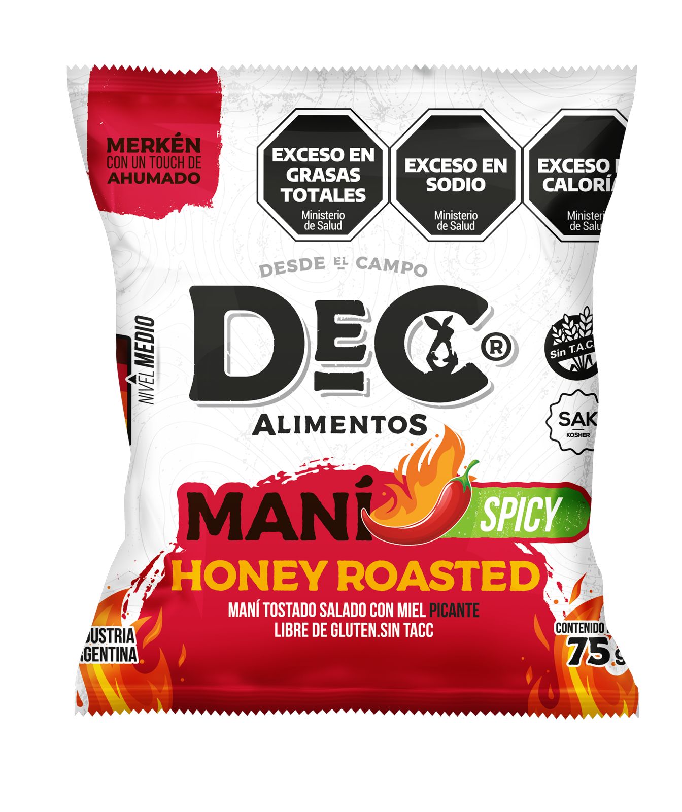 DEC MANI HONEY ROASTED 75GR SPICY image number 0
