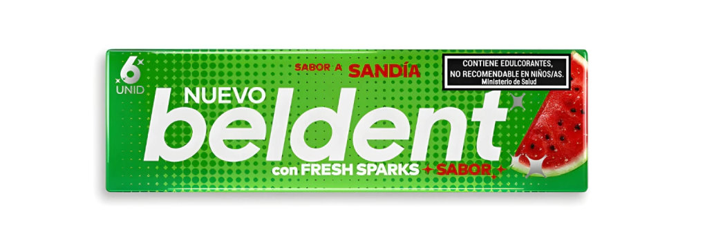 BELDENT FRESH SPARKS SANDIA 10GR image number 0