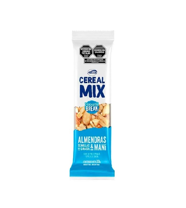 CEREAL MIX BARRA FRUTOS SECOS 33GR image number 0