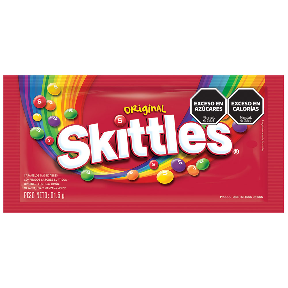 SKITTLES ORIGINAL FRUIT 61.5GR image number 0