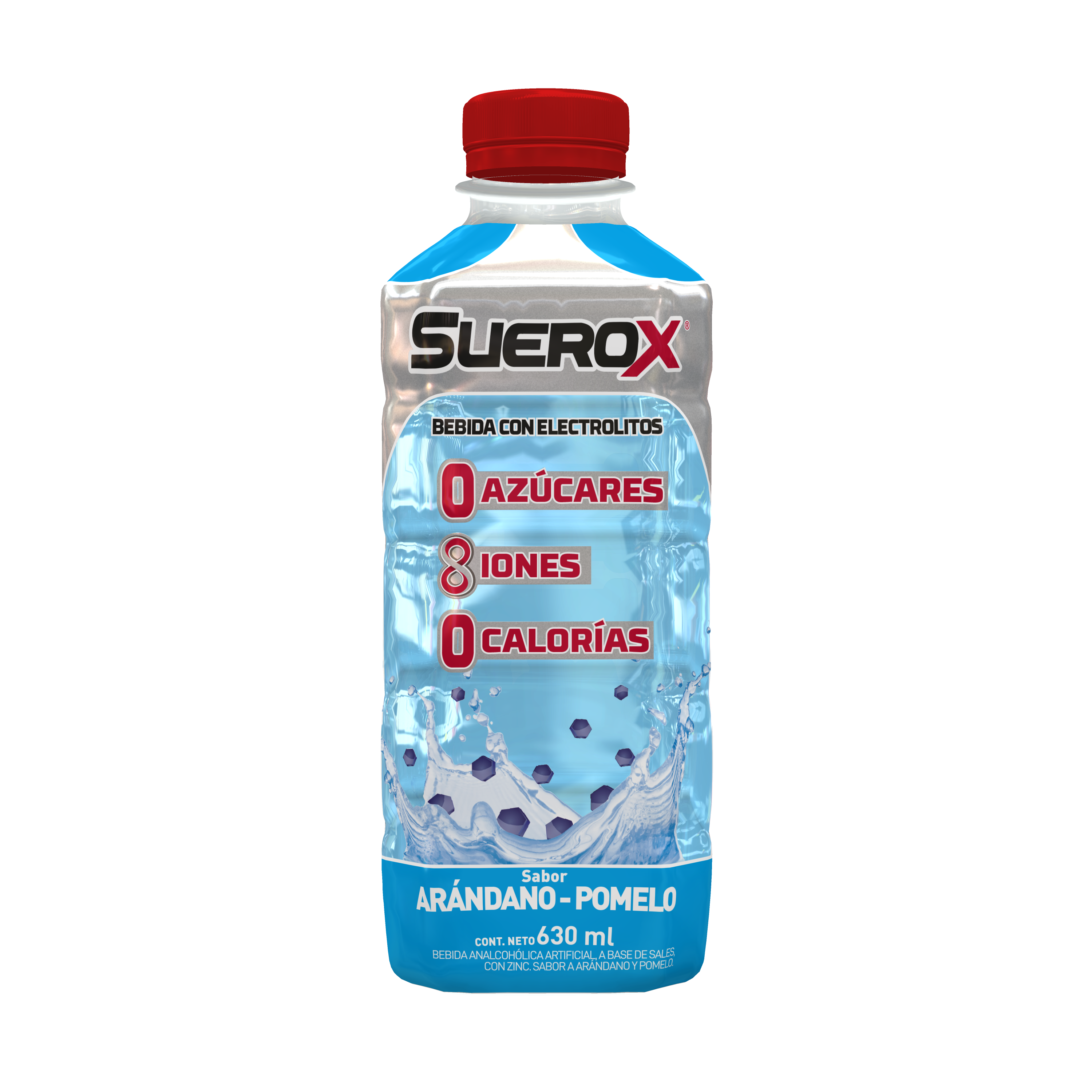 SUEROX ARANDANO-POMELO 630ML image number 0