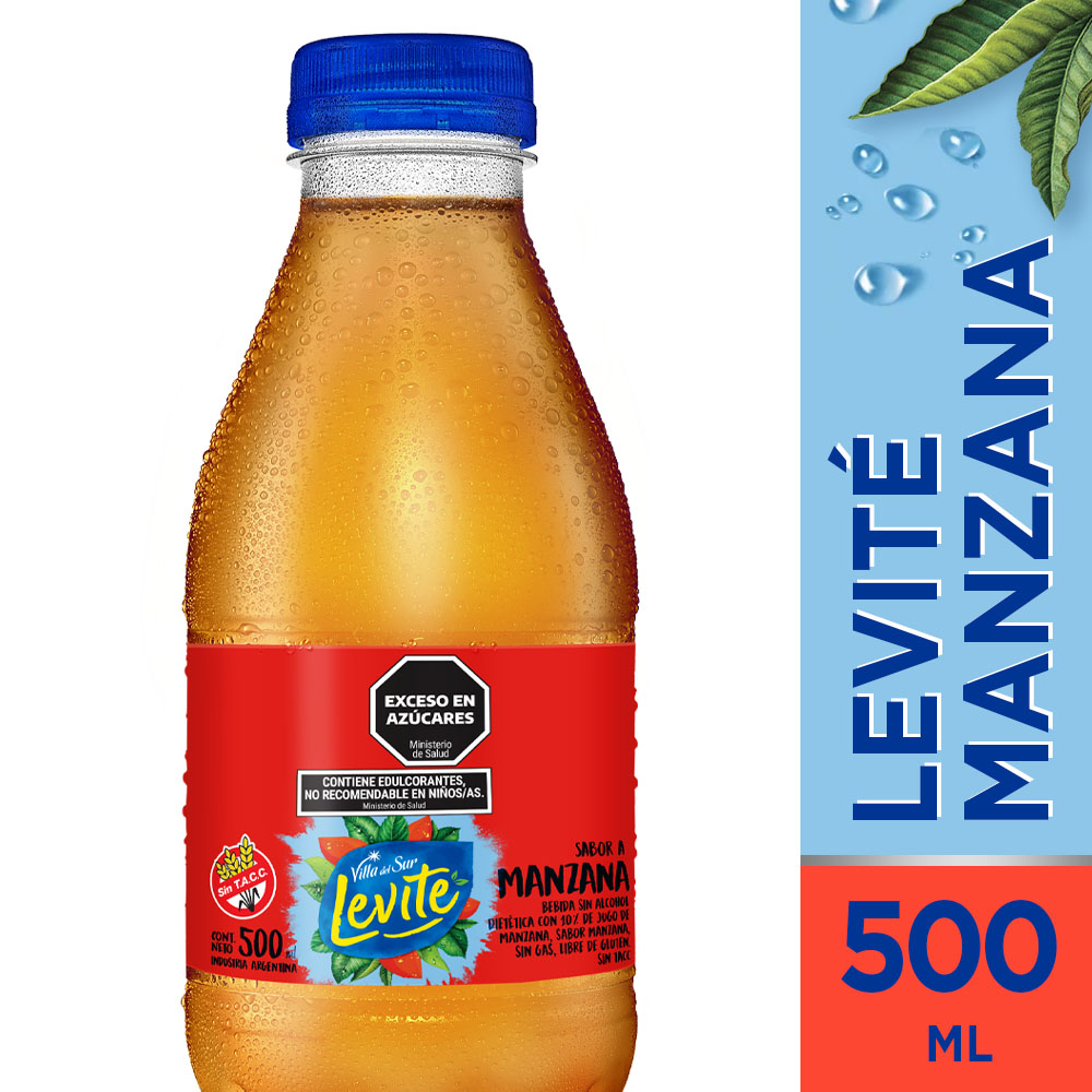 LEVITE MANZANA 500ML image number 0