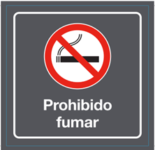 CARTEL PROHIBIDO FUMAR image number 0