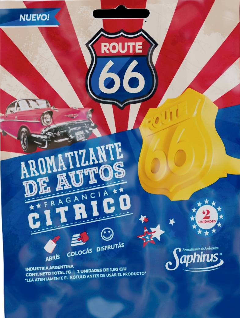 AROMATIZANTE ROUTE 66 CITRICO image number 0