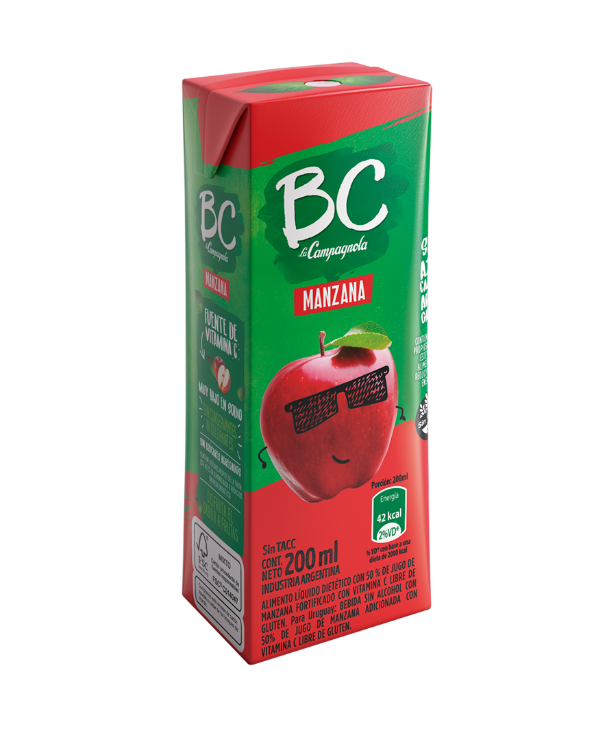 BC MANZANA 200ML image number 0