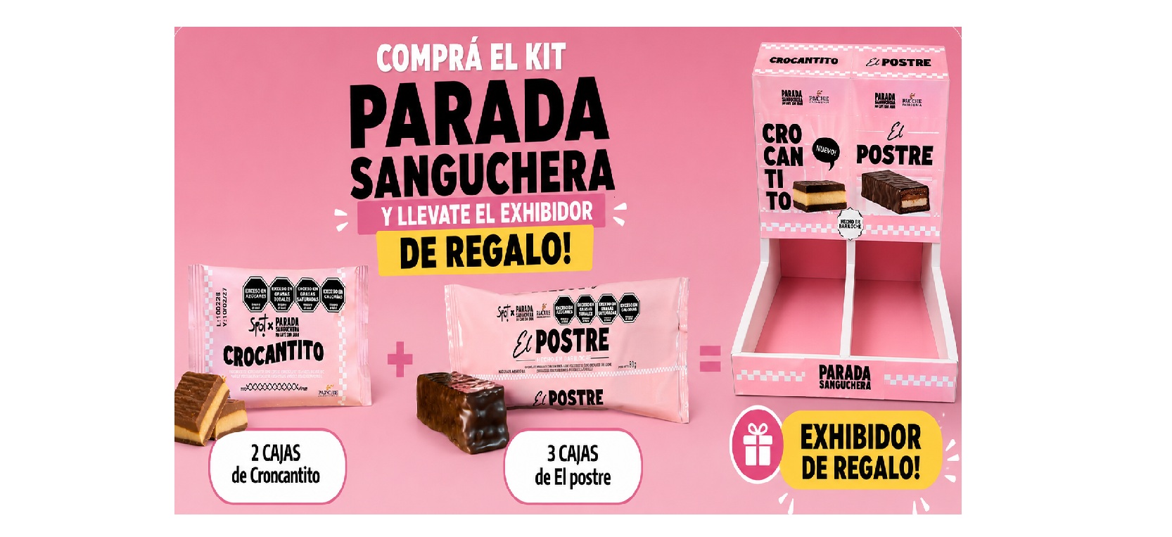KIT EXHIBIDOR CROCANTITO image number 0