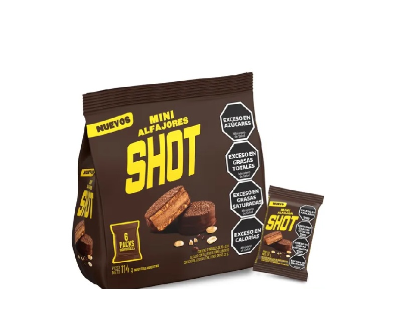 SHOT MINI ALFAJORES 114GR image number 0