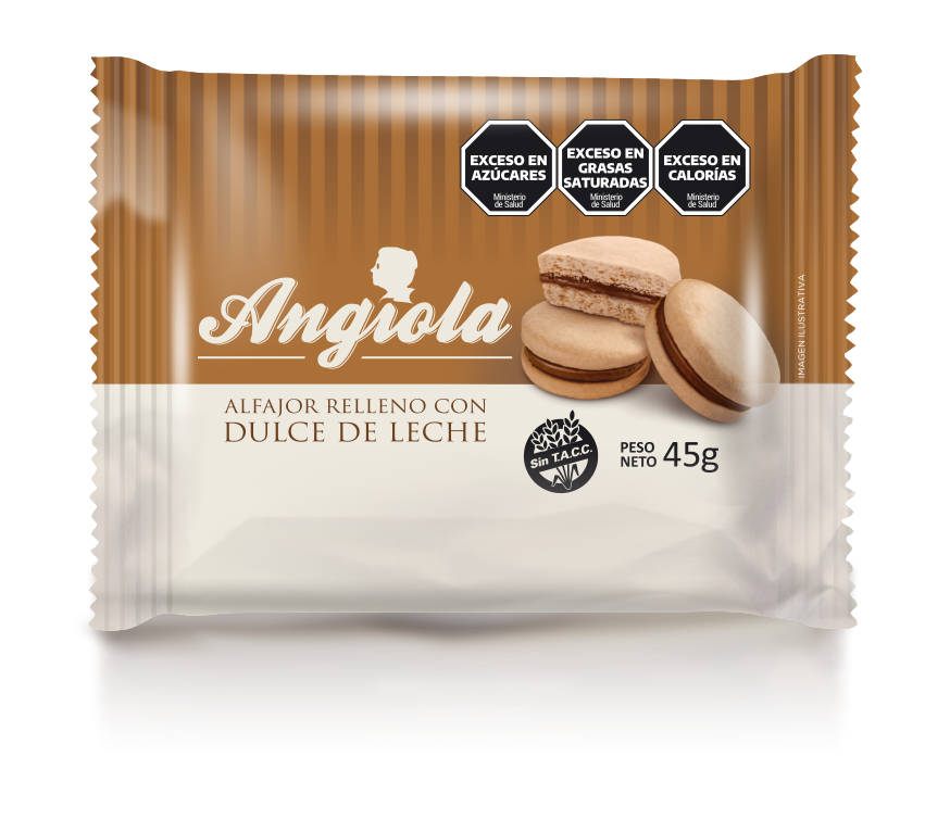 ANGIOLA ALFAJOR DDL SIN TACC 45GR image number 0