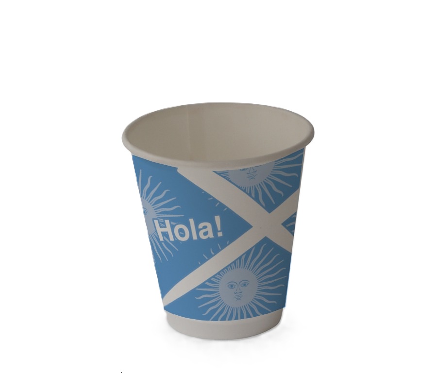 VASO MUNDIALISTA DOBLE PARED 8/9 OZ image number 0