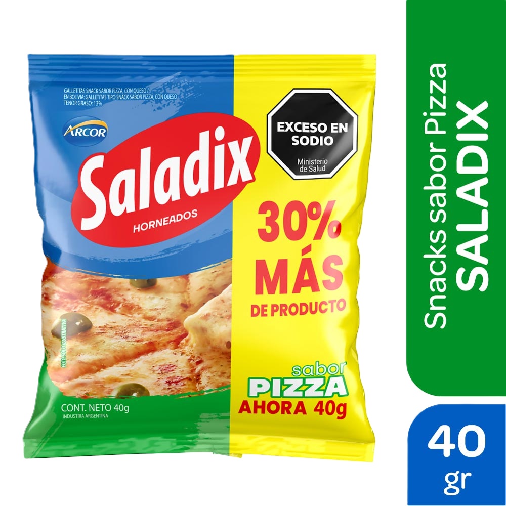 SALADIX PIZZA 40GR I&O image number 0
