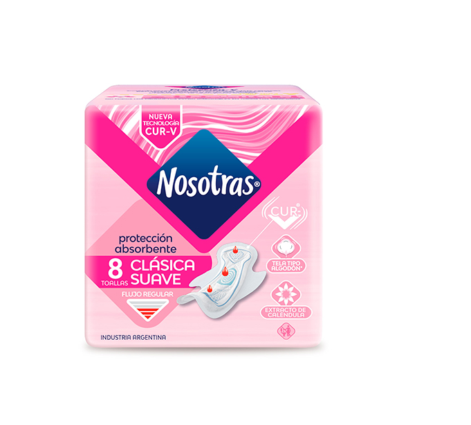 TOALLAS NOSOTRAS CLASICAS 8U image number 0