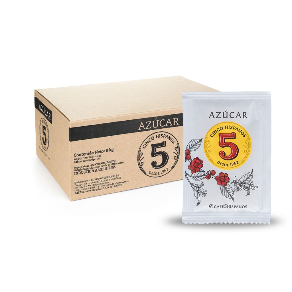 Az&uacute;car "L5H" x 5kg en sobre
