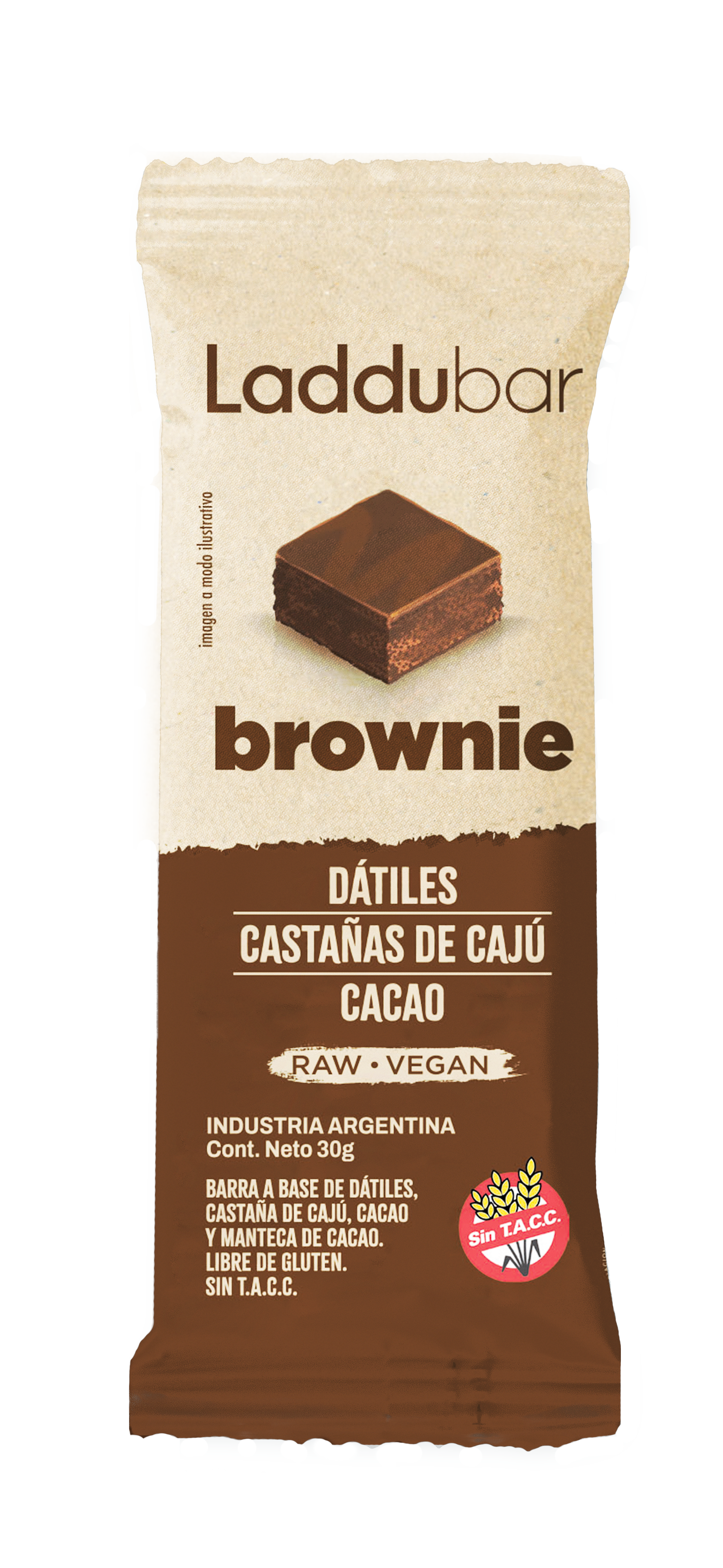 LADDU BAR BARRA BROWNIE X 30GR image number 0