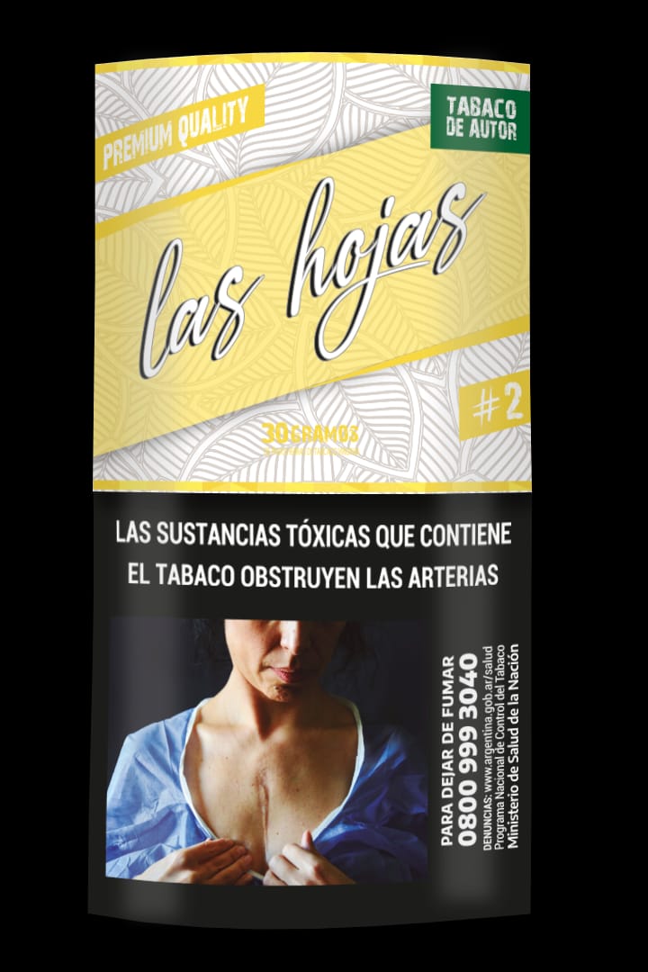 TABACO LAS HOJAS PREMIUM N2 VAINI 30GR image number 0