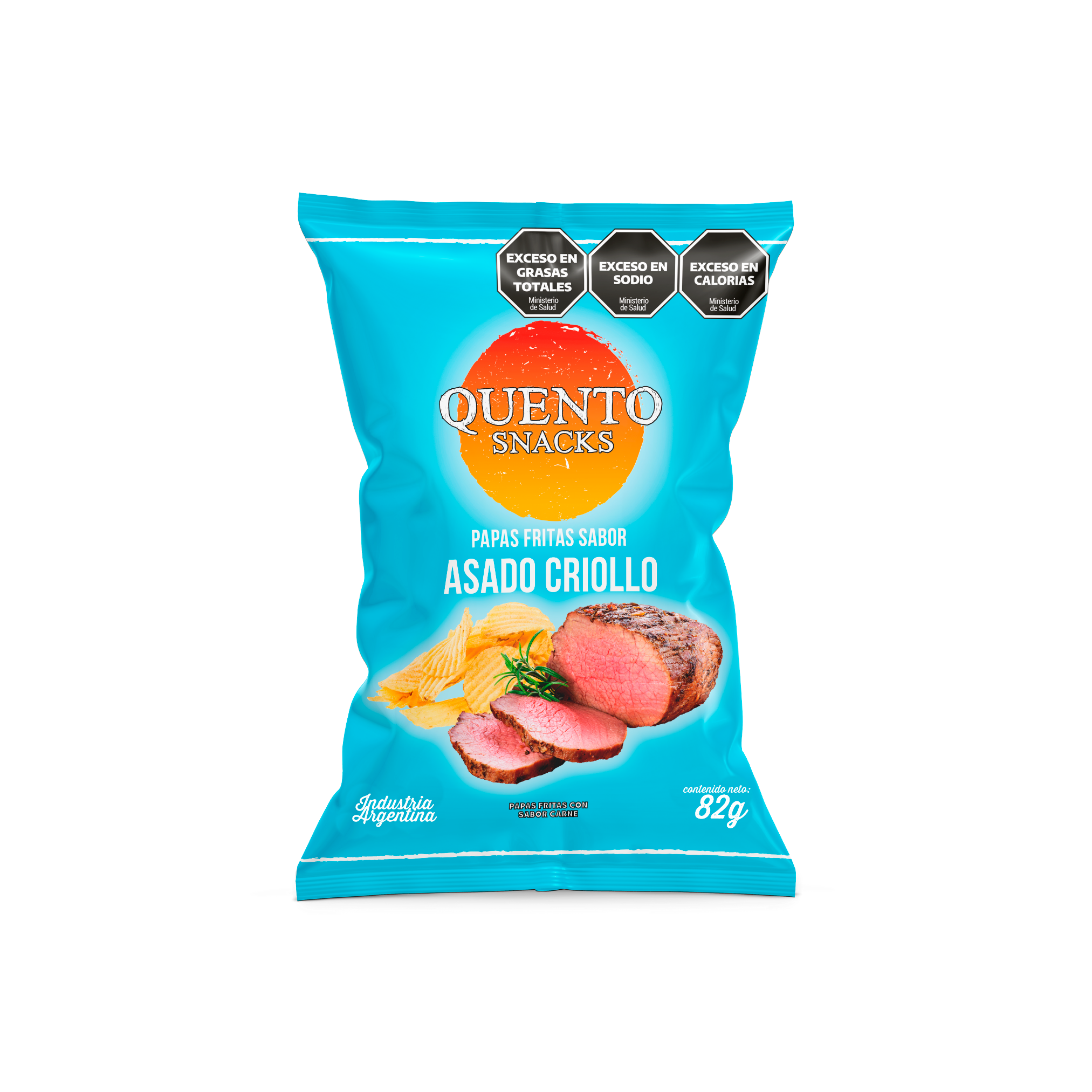 QUENTO PAPAS ASADO CRIOLLO 82GR image number 0