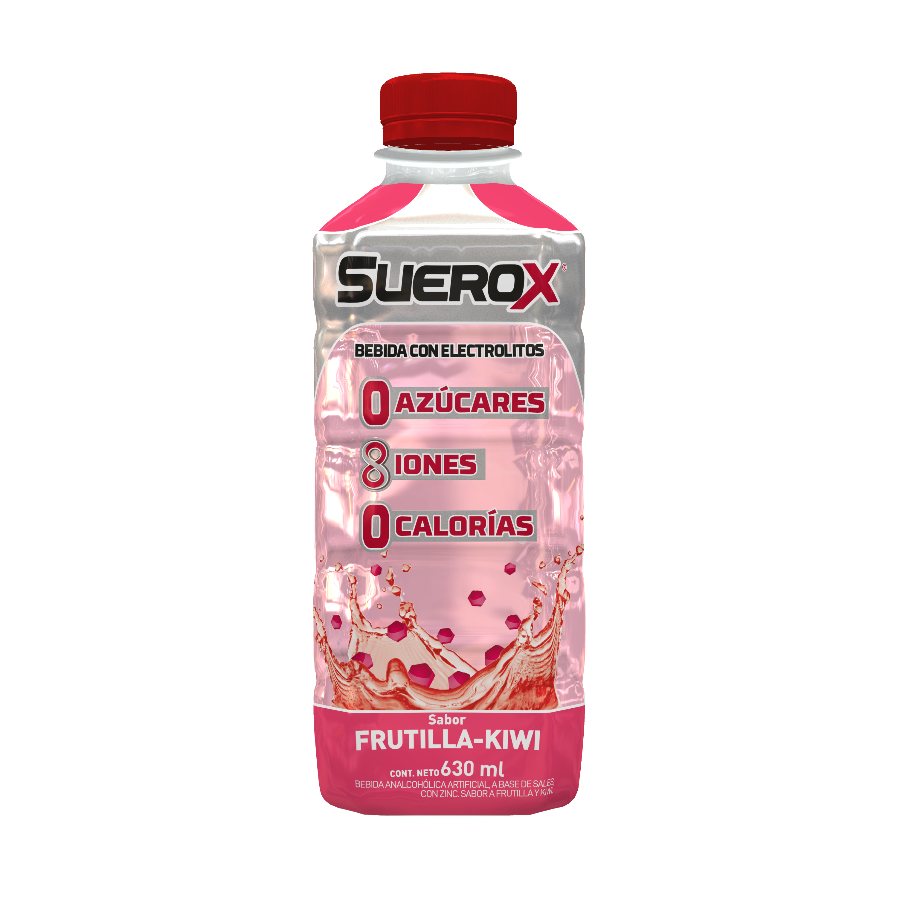 SUEROX FRUTILLA-KIWI 630ML image number 0