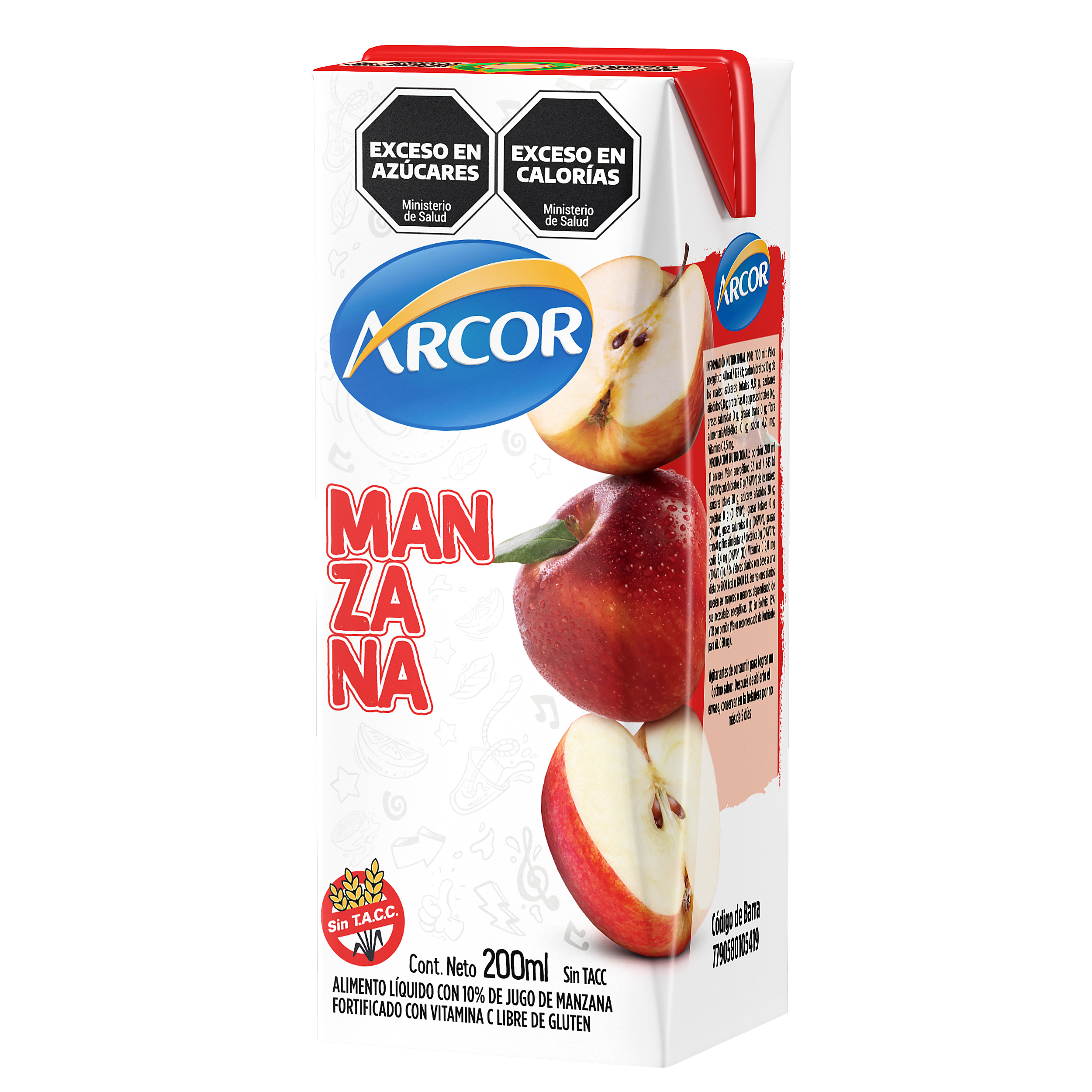 ARCOR MANZANA 200ML image number 0