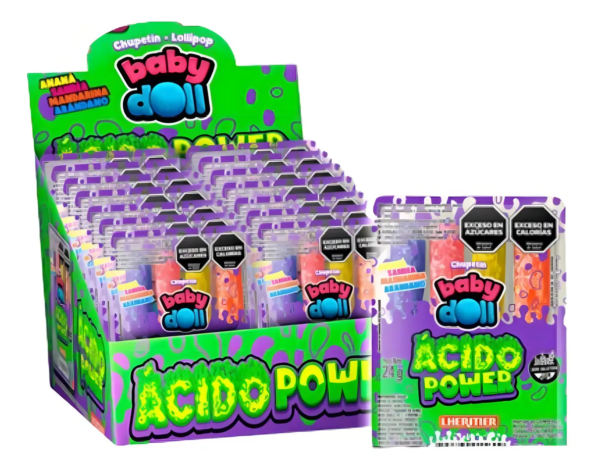 BABY DOLL CHUPETINES ACIDO 24GR image number 0